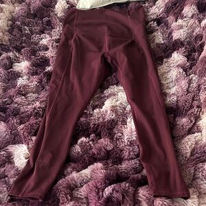 Maternity Maroon Leggings from Fabletics